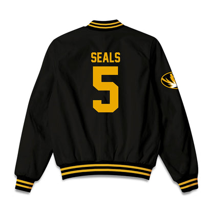 Missouri - NCAA Baseball : Pierre Seals - Bomber Jacket-1