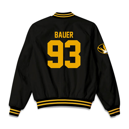 Missouri - NCAA Football : Luke Bauer - Bomber Jacket-1