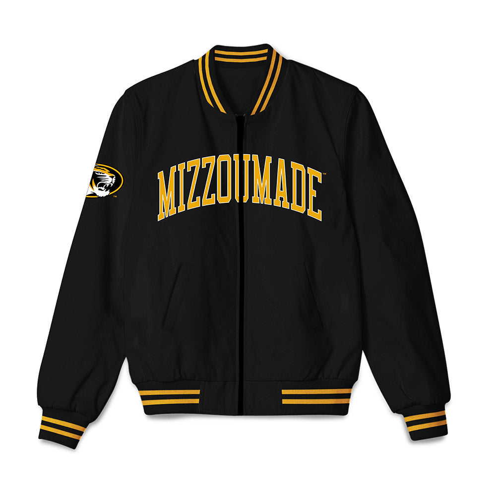 Missouri - NCAA Baseball : Miles Garrett - Bomber Jacket-0