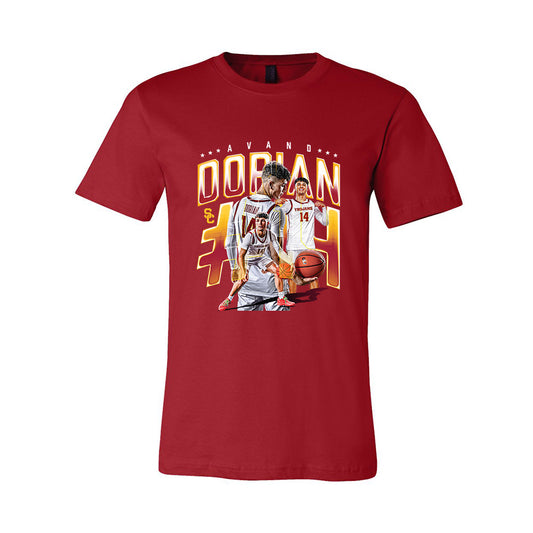 USC - NCAA Men's Basketball : Avand Dorian - Jersey Tee-0