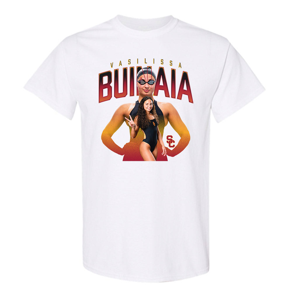 USC - NCAA Women's Swimming & Diving : Vasilissa Buinaia - T-Shirt-0