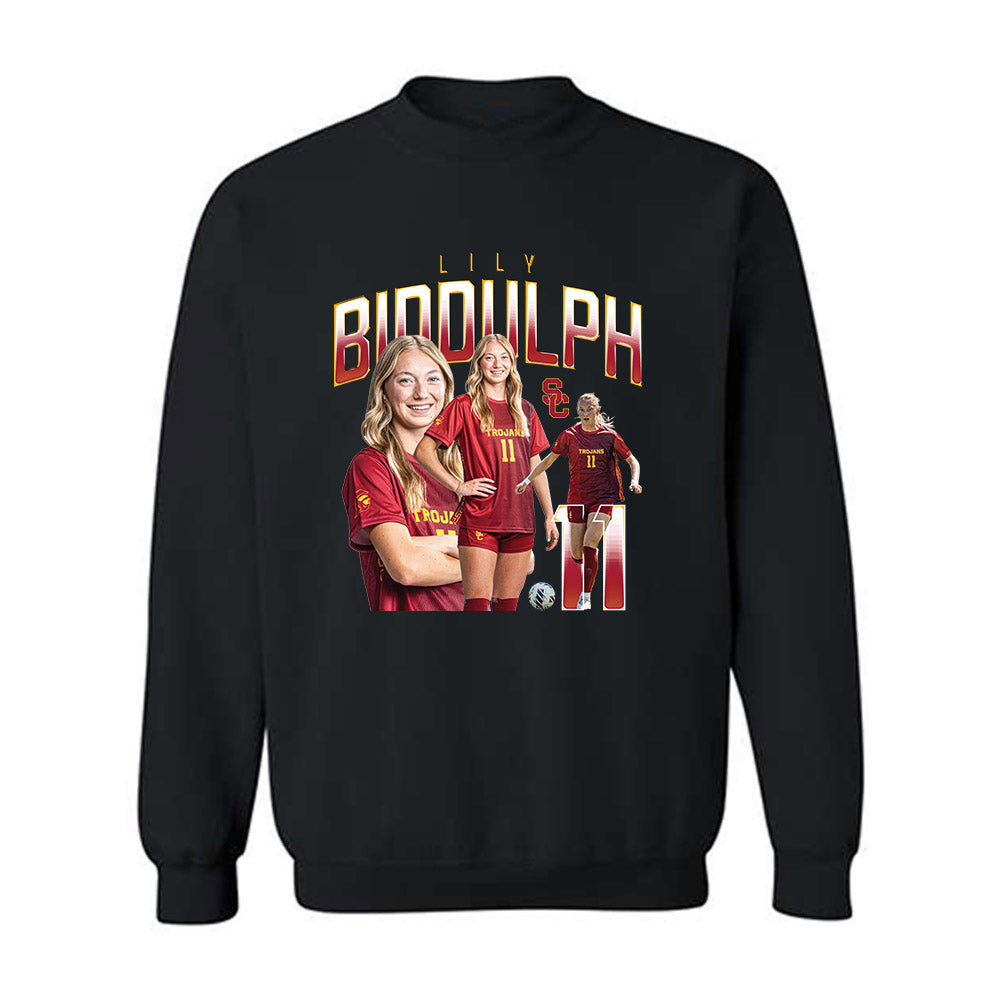 USC - NCAA Women's Soccer : Lily Biddulph - Crewneck Sweatshirt-0