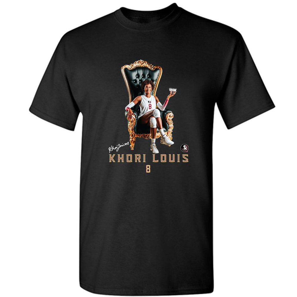 FSU - NCAA Women's Volleyball : Khori Louis - T-Shirt-0