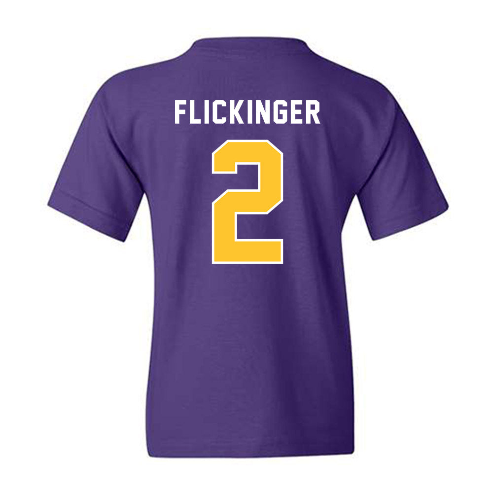 LSU - NCAA Women's Volleyball : Paige Flickinger - Classic Shersey Youth T-Shirt-1
