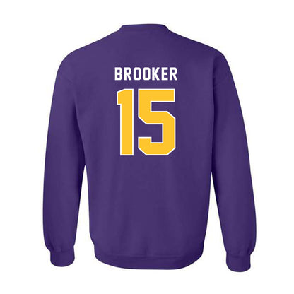LSU - NCAA Women's Volleyball : Lauren Brooker - Classic Shersey Crewneck Sweatshirt-1