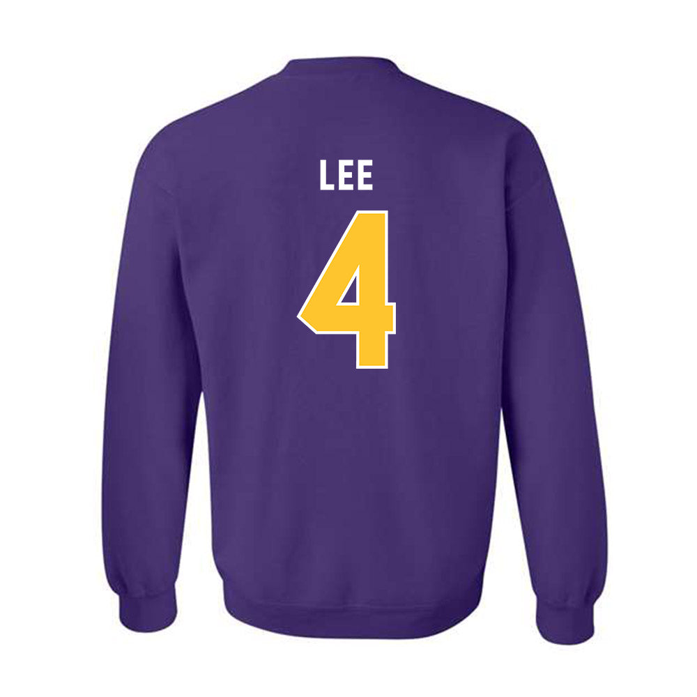 LSU - NCAA Women's Volleyball : Angie Lee - Classic Shersey Crewneck Sweatshirt-1