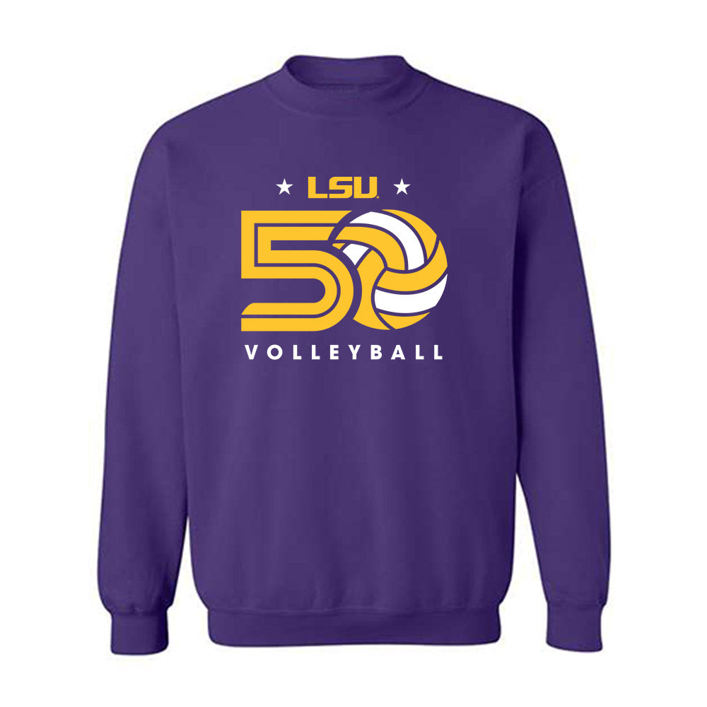 LSU - NCAA Women's Volleyball : Angie Lee - Classic Shersey Crewneck Sweatshirt-0