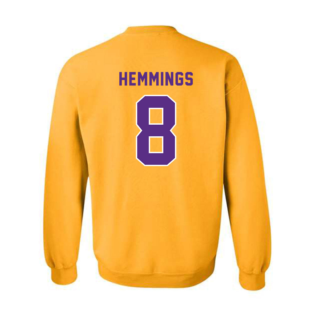 LSU - NCAA Women's Volleyball : Ella Hemmings - Classic Shersey Crewneck Sweatshirt-1