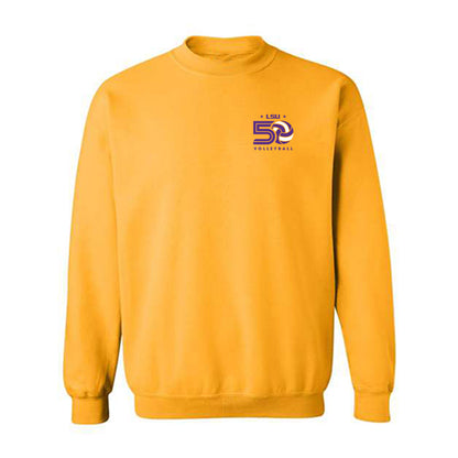 LSU - NCAA Women's Volleyball : Mika Rome - Classic Shersey Crewneck Sweatshirt-0