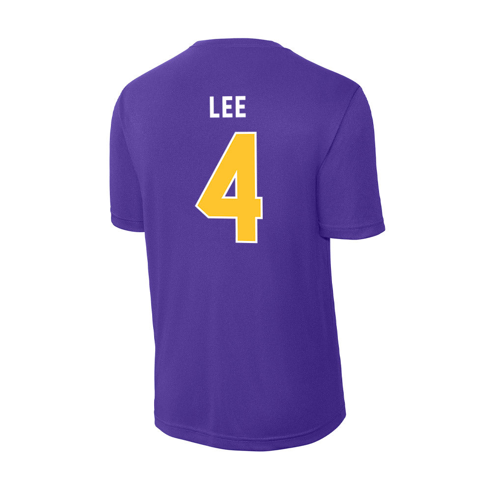 LSU - NCAA Women's Volleyball : Angie Lee - Activewear T-Shirt-1