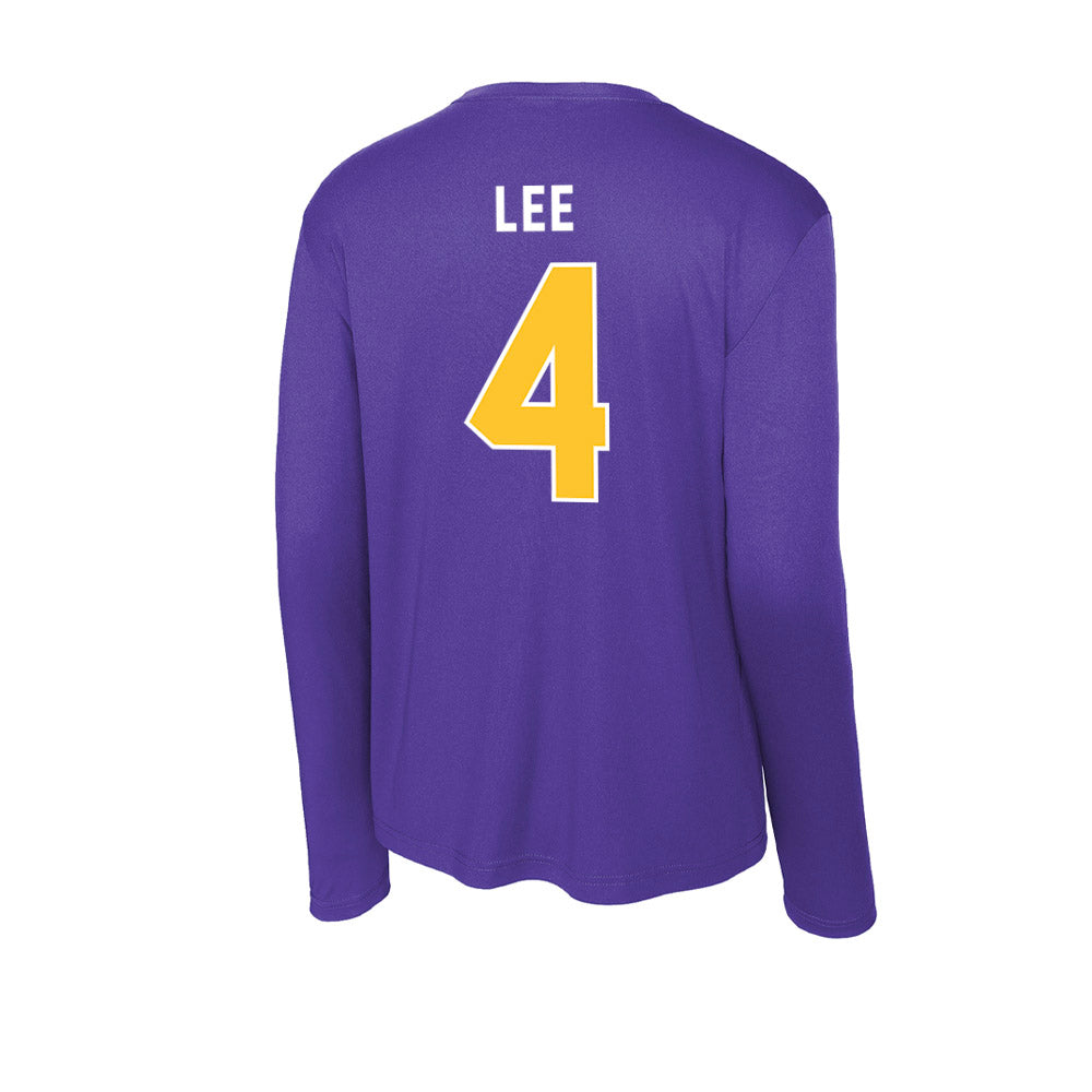 LSU - NCAA Women's Volleyball : Angie Lee - Activewear Long Sleeve T-Shirt-1