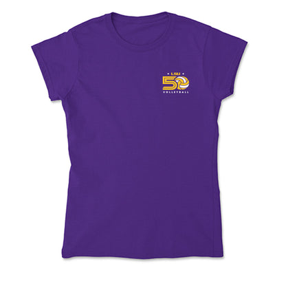 LSU - NCAA Women's Volleyball : Lauren Brooker - Soft Style Women’s T-Shirt-0