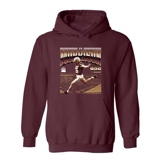 Montana - NCAA Football : Ty Morrison - Hooded Sweatshirt-0