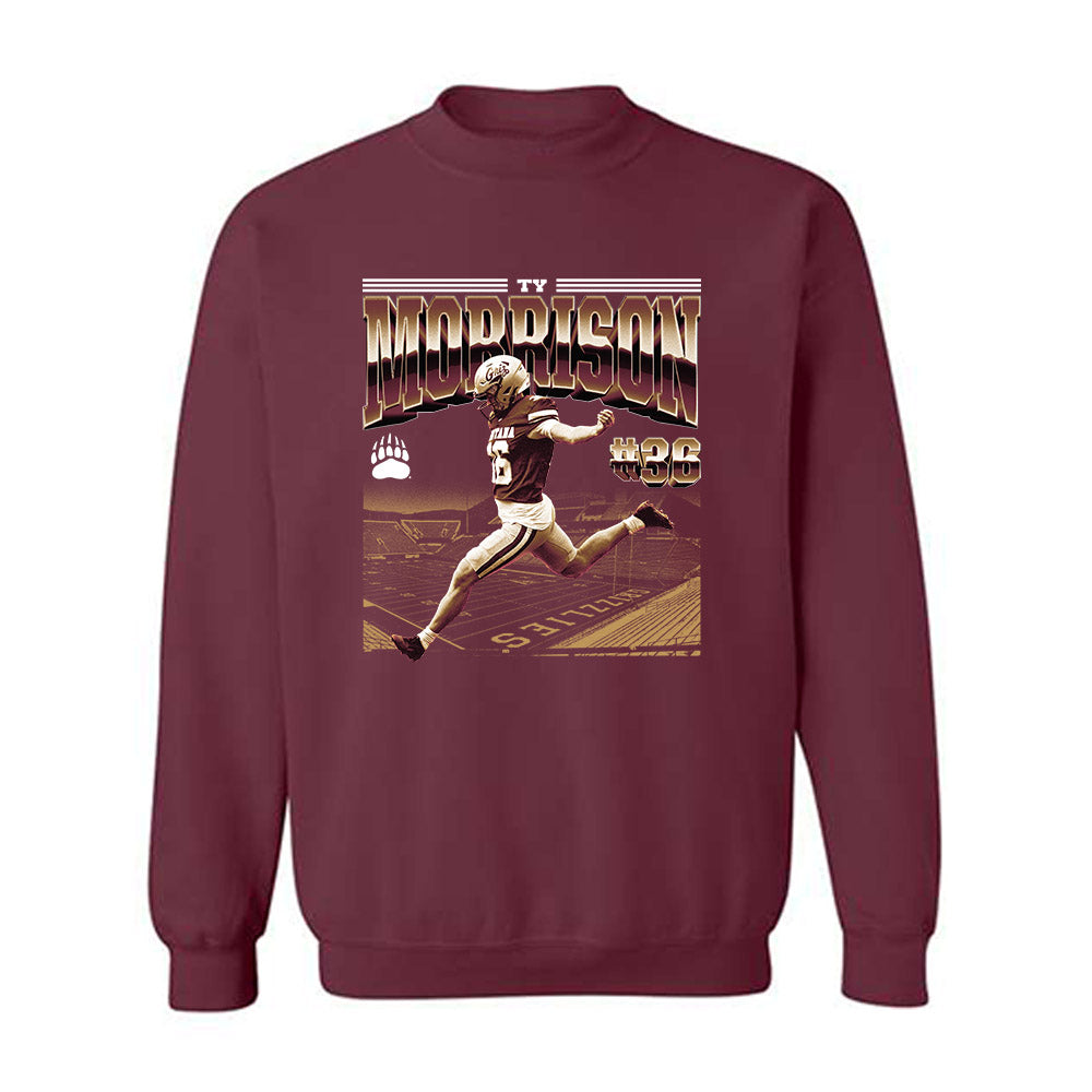 Montana - NCAA Football : Ty Morrison - Crewneck Sweatshirt-0