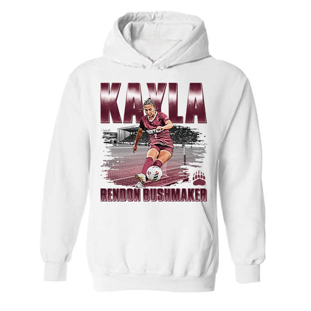 Montana - NCAA Women's Soccer : Kayla Rendon Bushmaker - Hooded Sweatshirt-0