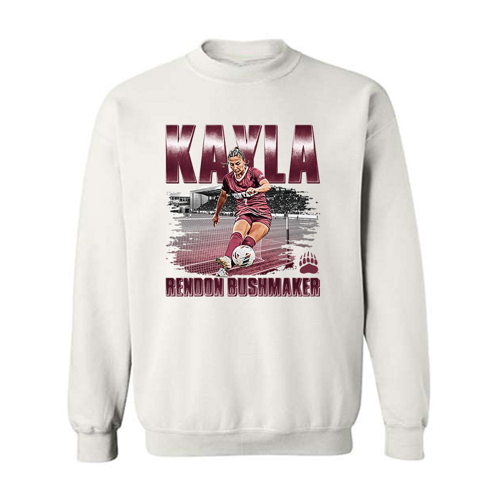 Montana - NCAA Women's Soccer : Kayla Rendon Bushmaker - Crewneck Sweatshirt-0