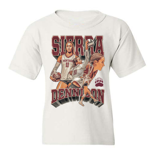 Montana - NCAA Women's Volleyball : Sierra Dennison - Youth T-Shirt-0
