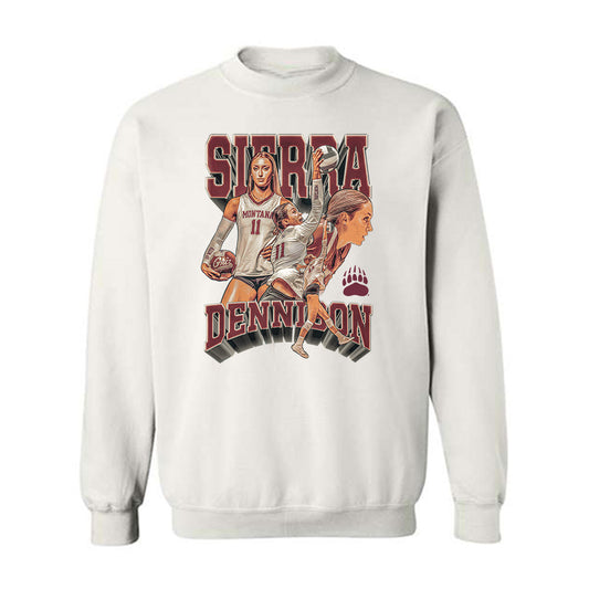 Montana - NCAA Women's Volleyball : Sierra Dennison - Crewneck Sweatshirt-0