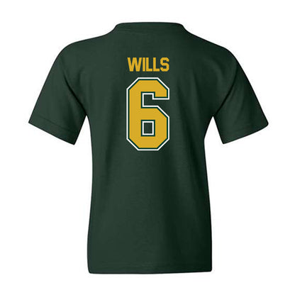 Tiffin - NCAA Football : Javier Wills - Youth T-Shirt-1