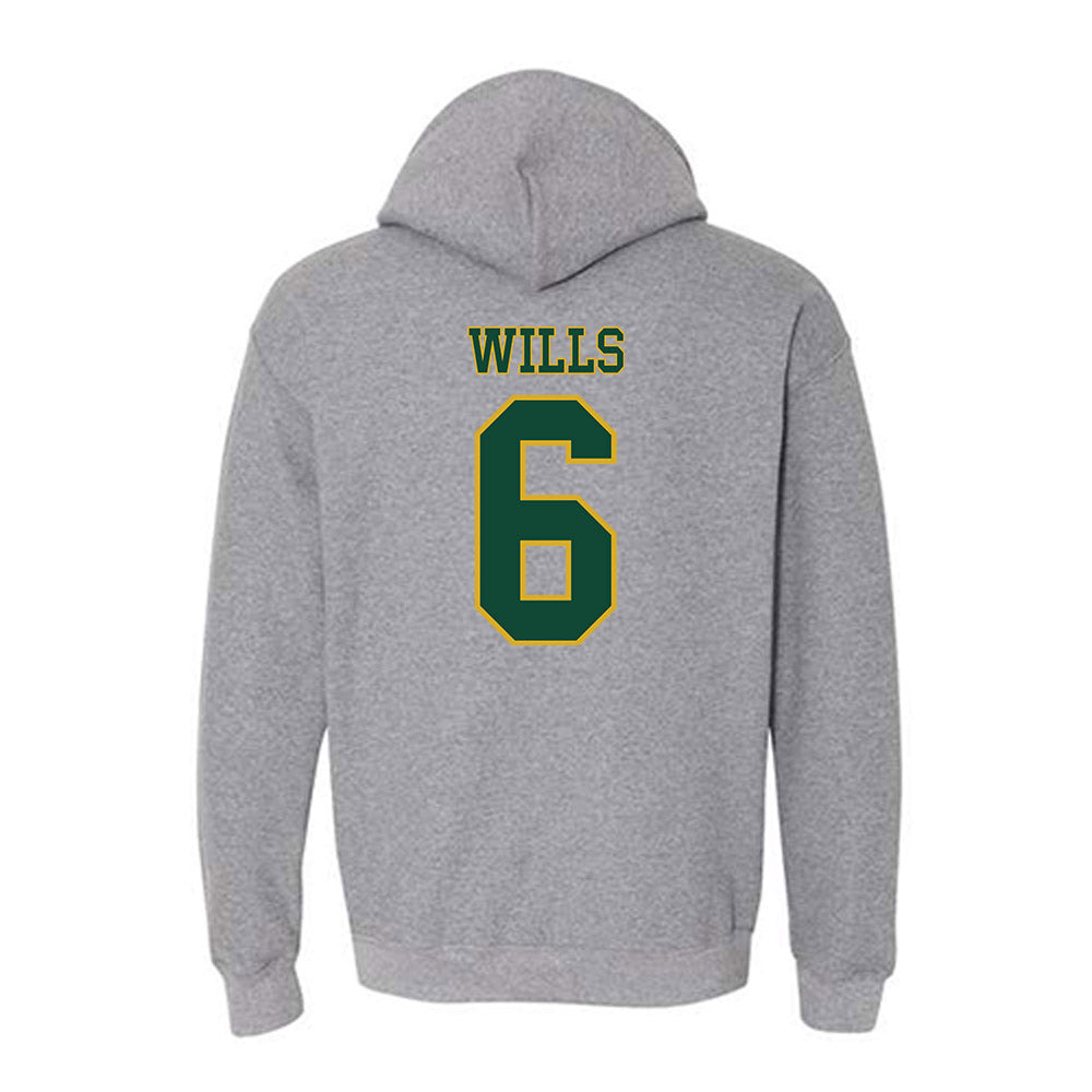 Tiffin - NCAA Football : Javier Wills - Classic Shersey Hooded Sweatshirt-1
