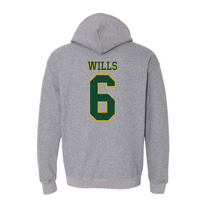Tiffin - NCAA Football : Javier Wills - Classic Shersey Hooded Sweatshirt-1