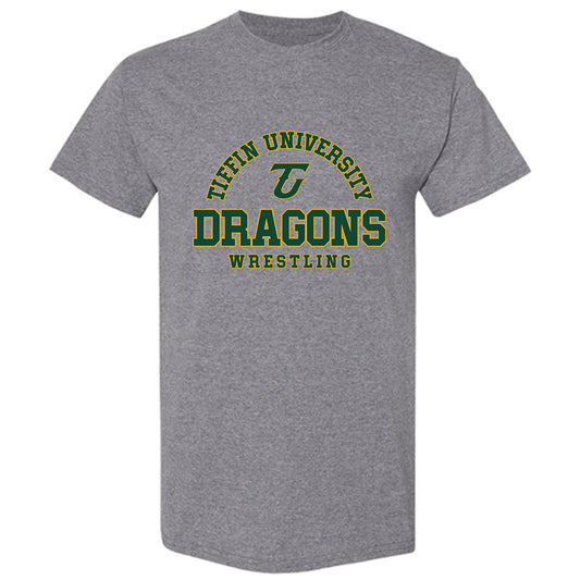 Tiffin - NCAA Wrestling : Cael Woods - Classic Shersey T-Shirt-0