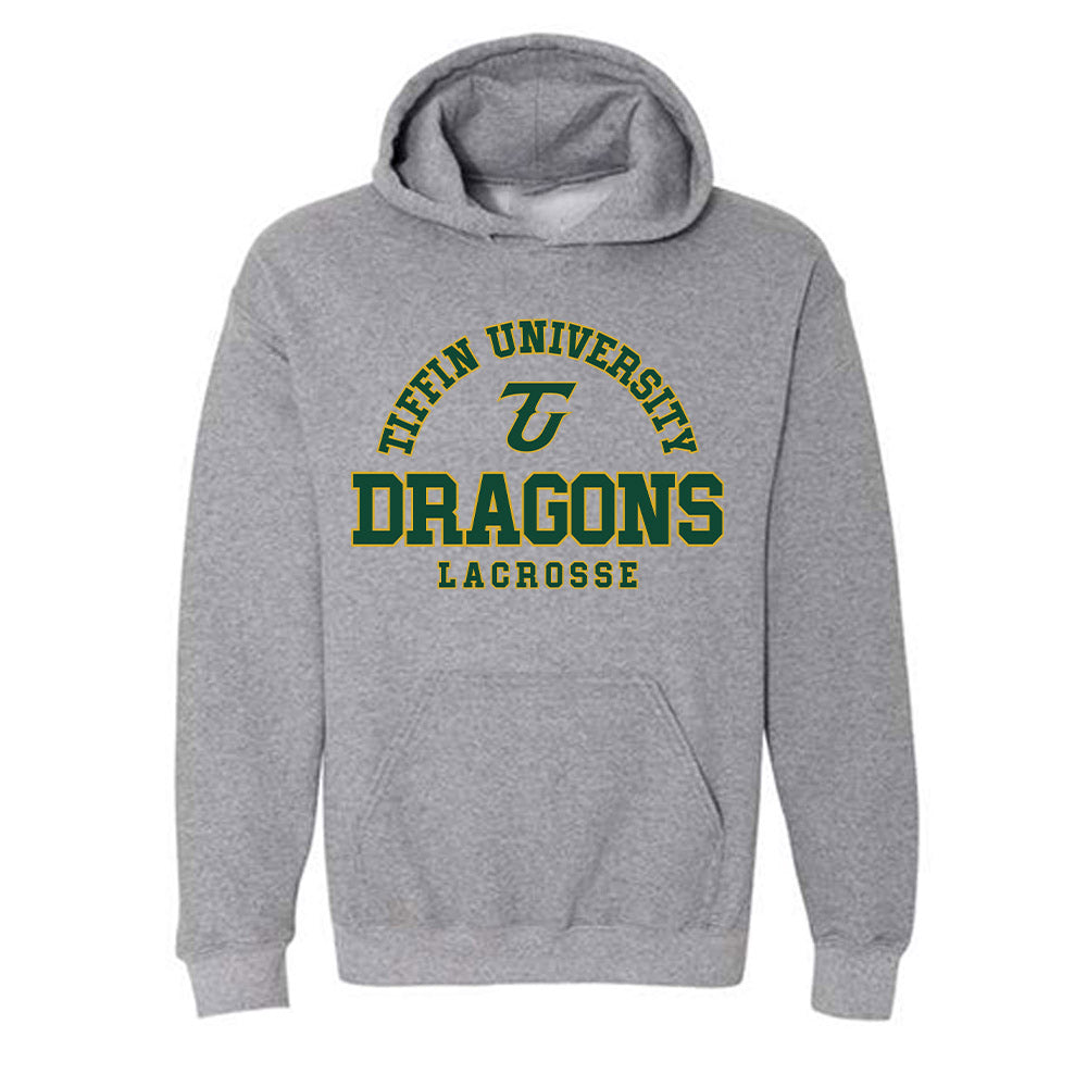 Tiffin - NCAA Men's Lacrosse : Aaron DiGiorgio - Classic Shersey Hooded Sweatshirt-0