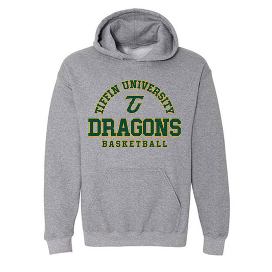 Tiffin - NCAA Men's Basketball : Caleb Bates - Classic Shersey Hooded Sweatshirt-0