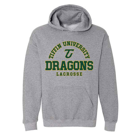 Tiffin - NCAA Men's Lacrosse : Alex Brown - Classic Shersey Hooded Sweatshirt-0