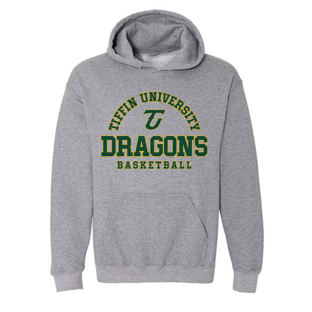 Tiffin - NCAA Men's Basketball : Michael Lucarotti - Classic Shersey Hooded Sweatshirt-0