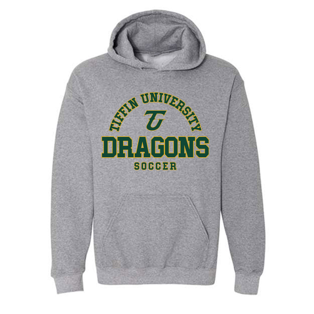 Tiffin - NCAA Men's Soccer : Praygod Johnson Pallangyo - Classic Shersey Hooded Sweatshirt-0