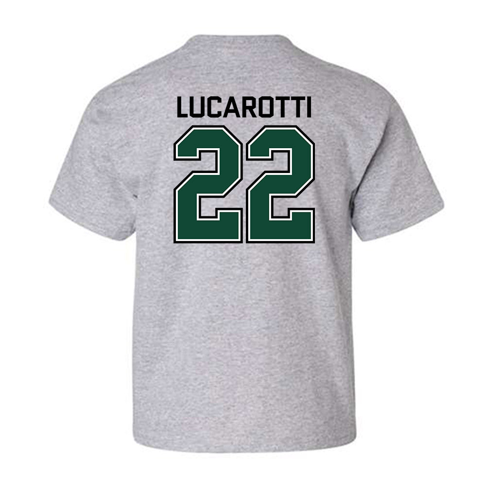 Tiffin - NCAA Men's Basketball : Michael Lucarotti - Youth T-Shirt-1
