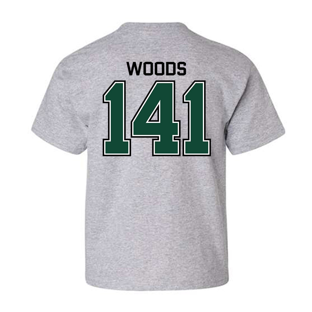 Tiffin - NCAA Wrestling : Cael Woods - Youth T-Shirt-1