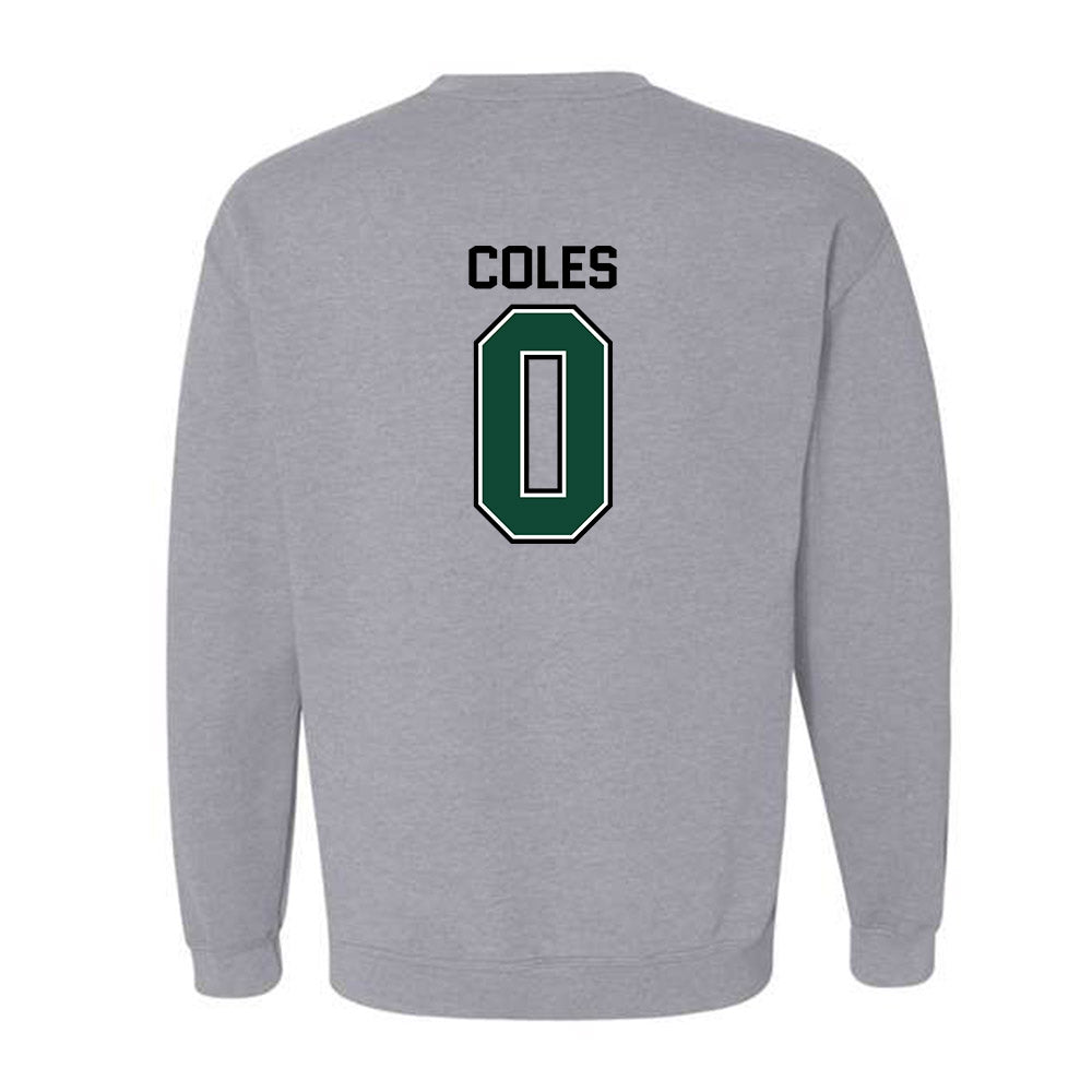 Tiffin - NCAA Football : Jalen Coles - Crewneck Sweatshirt-1