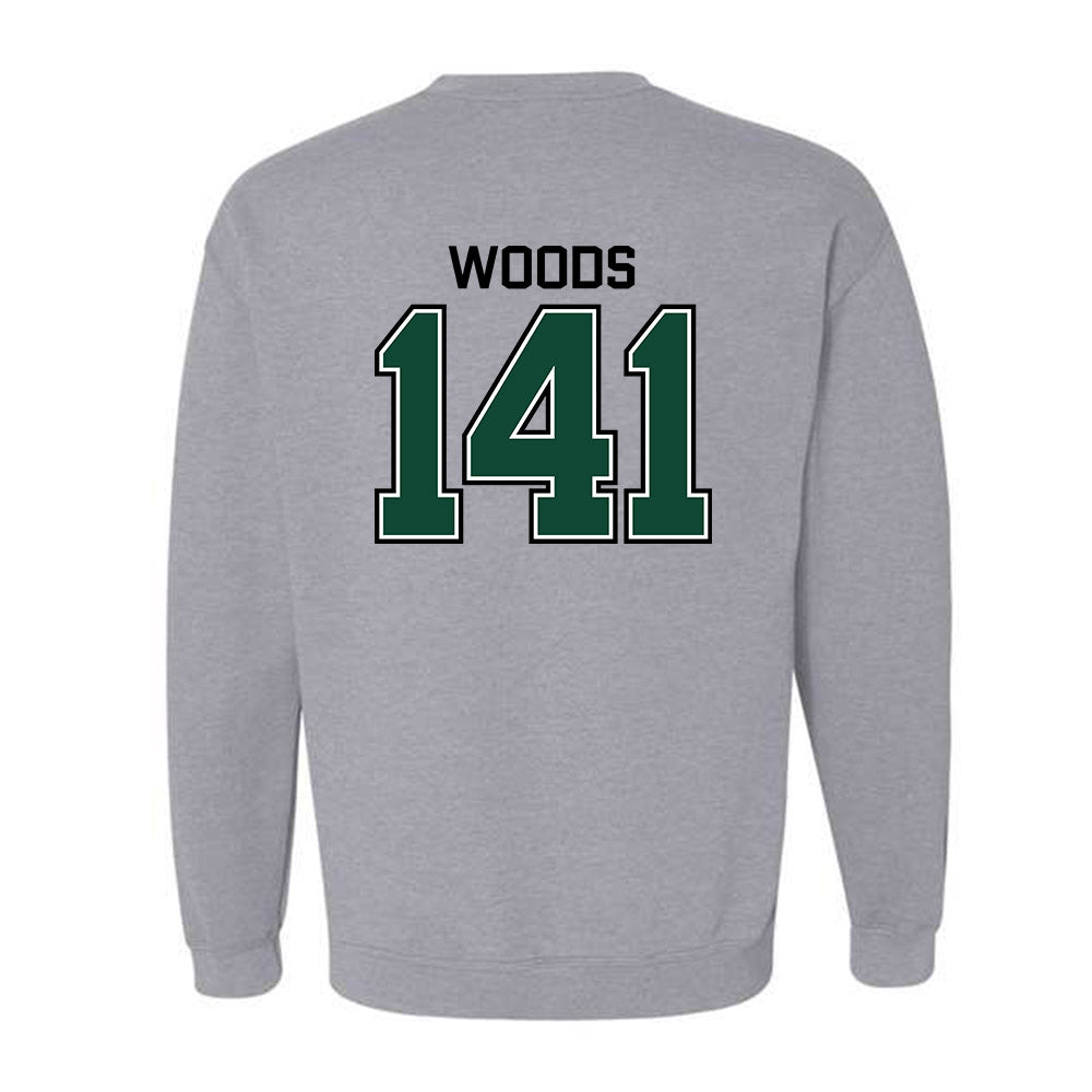 Tiffin - NCAA Wrestling : Cael Woods - Crewneck Sweatshirt-1