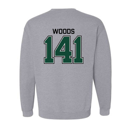 Tiffin - NCAA Wrestling : Cael Woods - Crewneck Sweatshirt-1