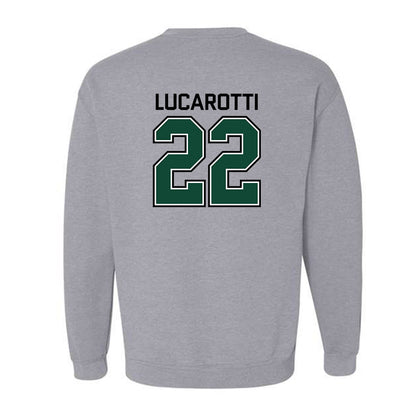 Tiffin - NCAA Men's Basketball : Michael Lucarotti - Crewneck Sweatshirt-1