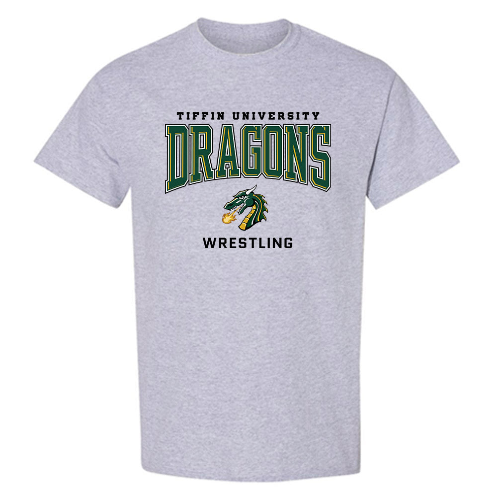Tiffin - NCAA Wrestling : Jenavi Alejandro - T-Shirt-0
