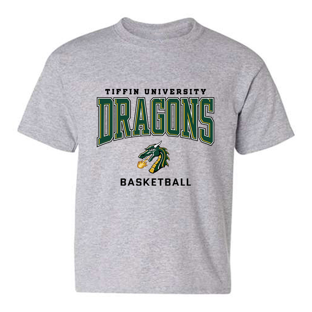 Tiffin - NCAA Men's Basketball : Caleb Bates - Youth T-Shirt-0