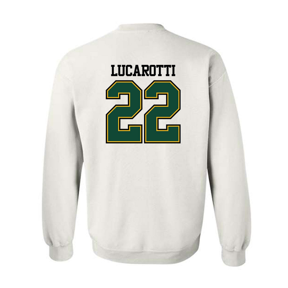 Tiffin - NCAA Men's Basketball : Michael Lucarotti - Crewneck Sweatshirt-1