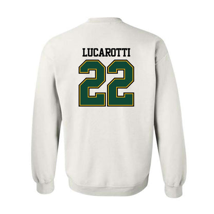 Tiffin - NCAA Men's Basketball : Michael Lucarotti - Crewneck Sweatshirt-1