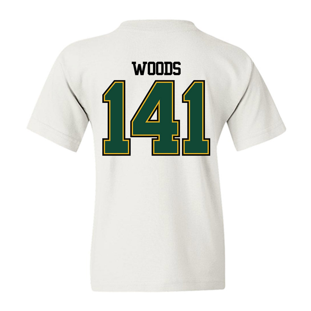 Tiffin - NCAA Wrestling : Cael Woods - Youth T-Shirt-1
