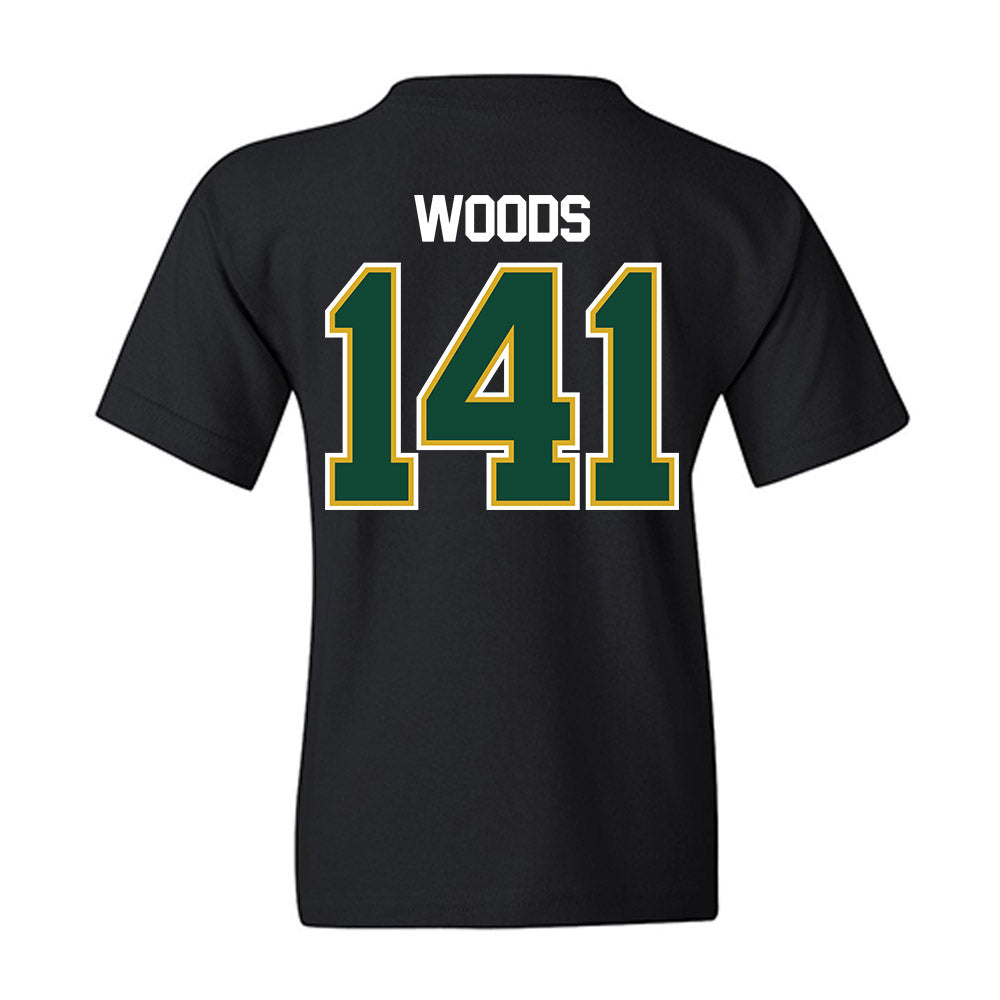 Tiffin - NCAA Wrestling : Cael Woods - Youth T-Shirt-1