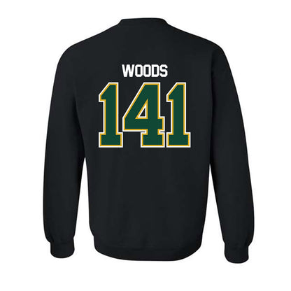 Tiffin - NCAA Wrestling : Cael Woods - Crewneck Sweatshirt-1
