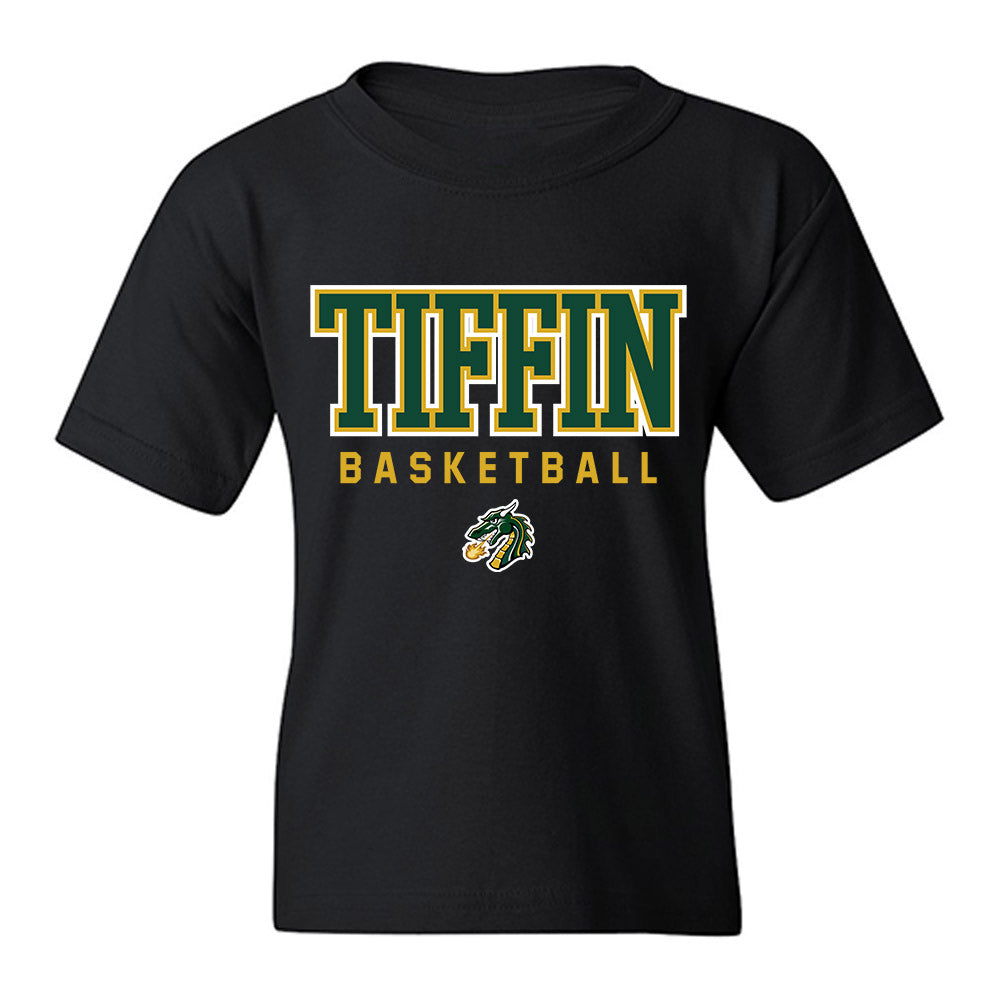 Tiffin - NCAA Men's Basketball : Michael Lucarotti - Youth T-Shirt-0