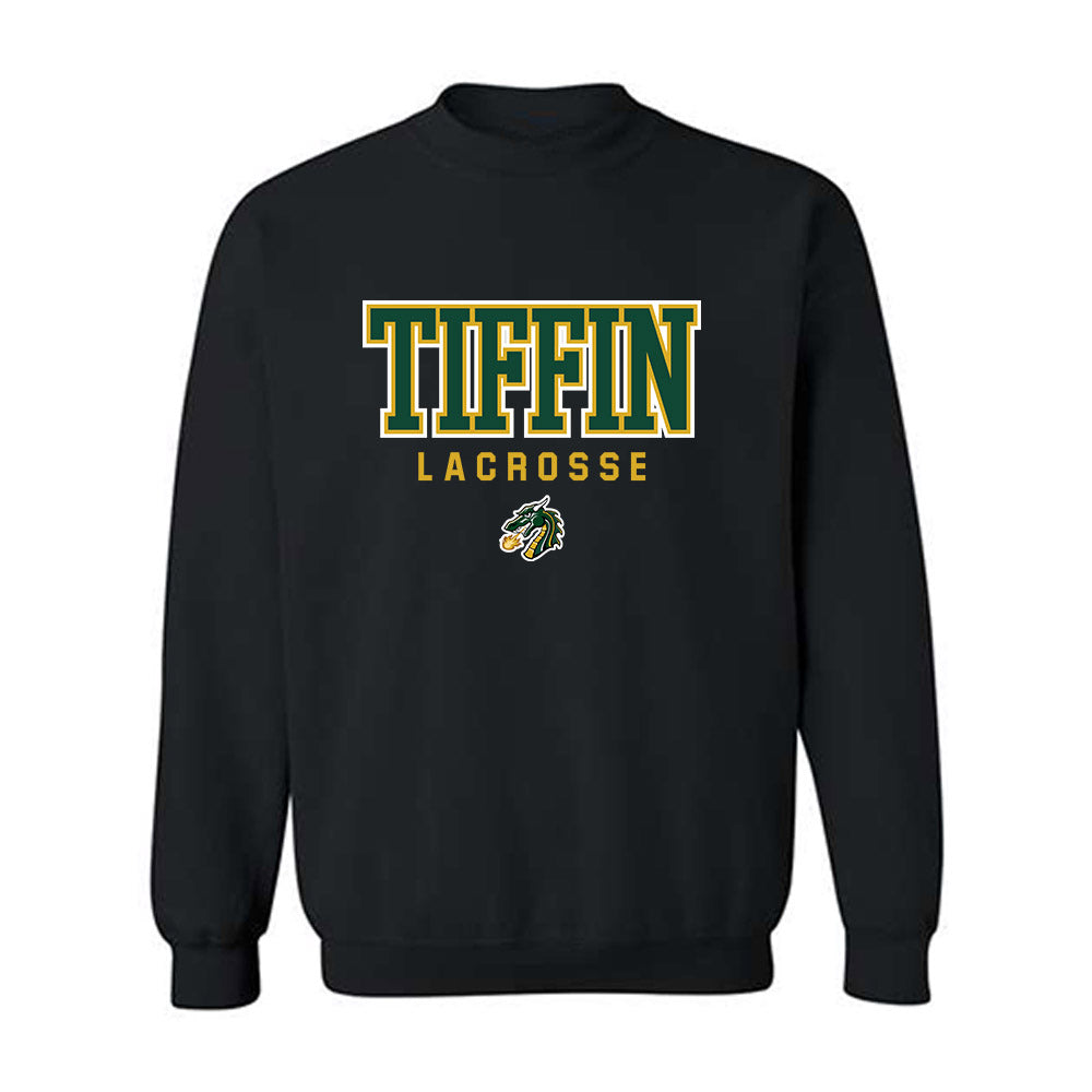 Tiffin - NCAA Men's Lacrosse : Aaron DiGiorgio - Crewneck Sweatshirt-0