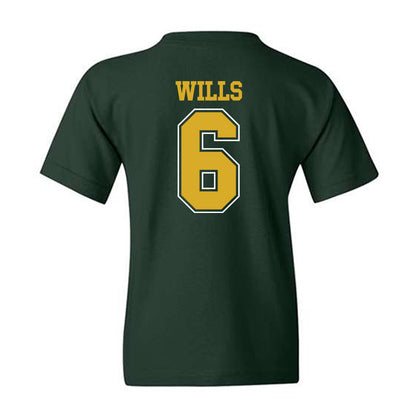 Tiffin - NCAA Football : Javier Wills - Youth T-Shirt-1