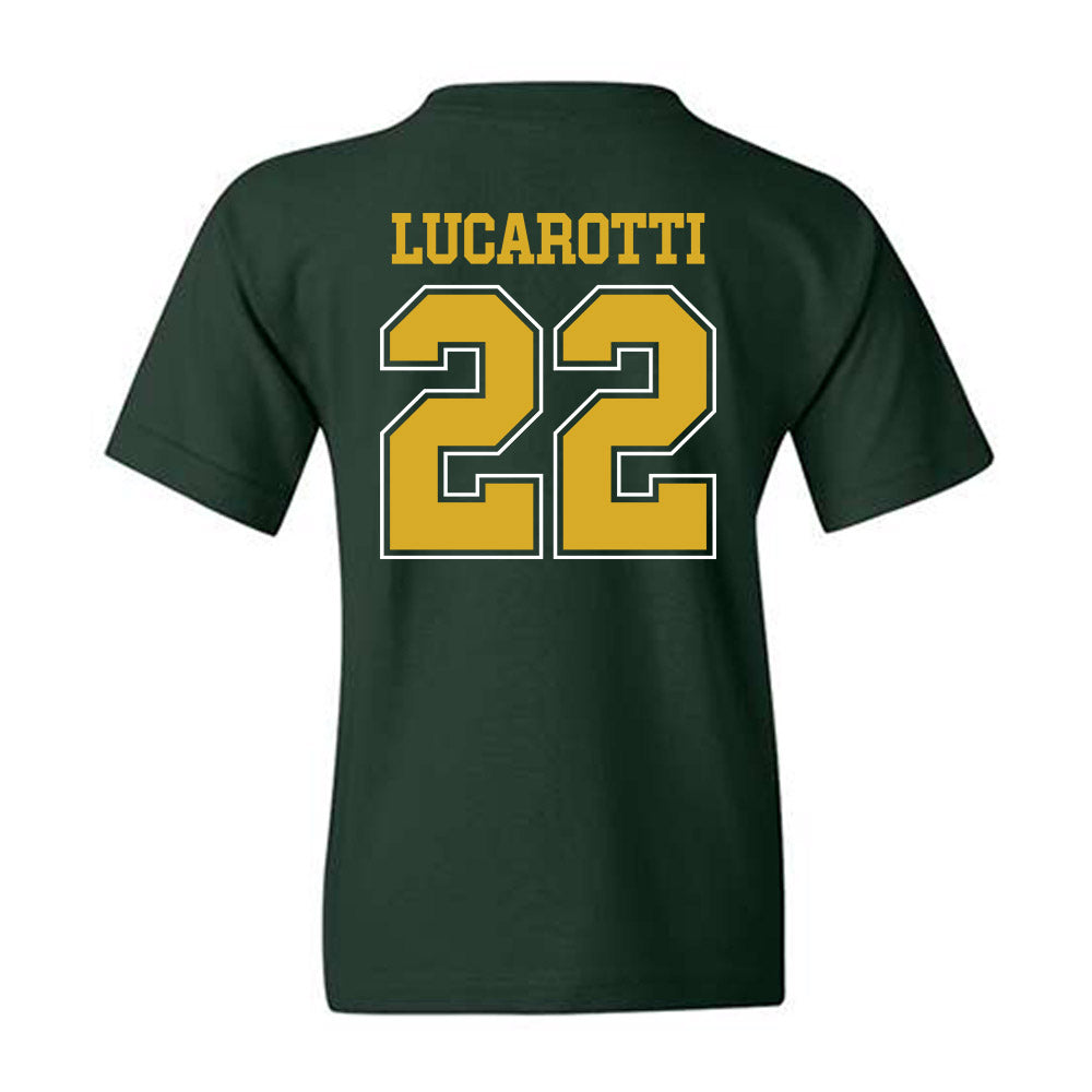 Tiffin - NCAA Men's Basketball : Michael Lucarotti - Youth T-Shirt-1