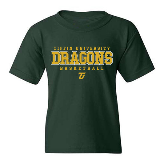 Tiffin - NCAA Men's Basketball : Caleb Bates - Youth T-Shirt-0