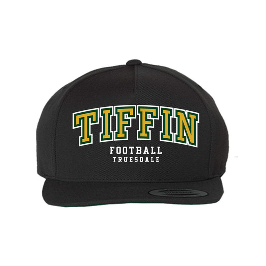 Tiffin - NCAA Football : Joey Truesdale - Snapback Hat-0